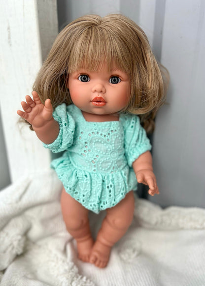 Mint Green Dolls Romper